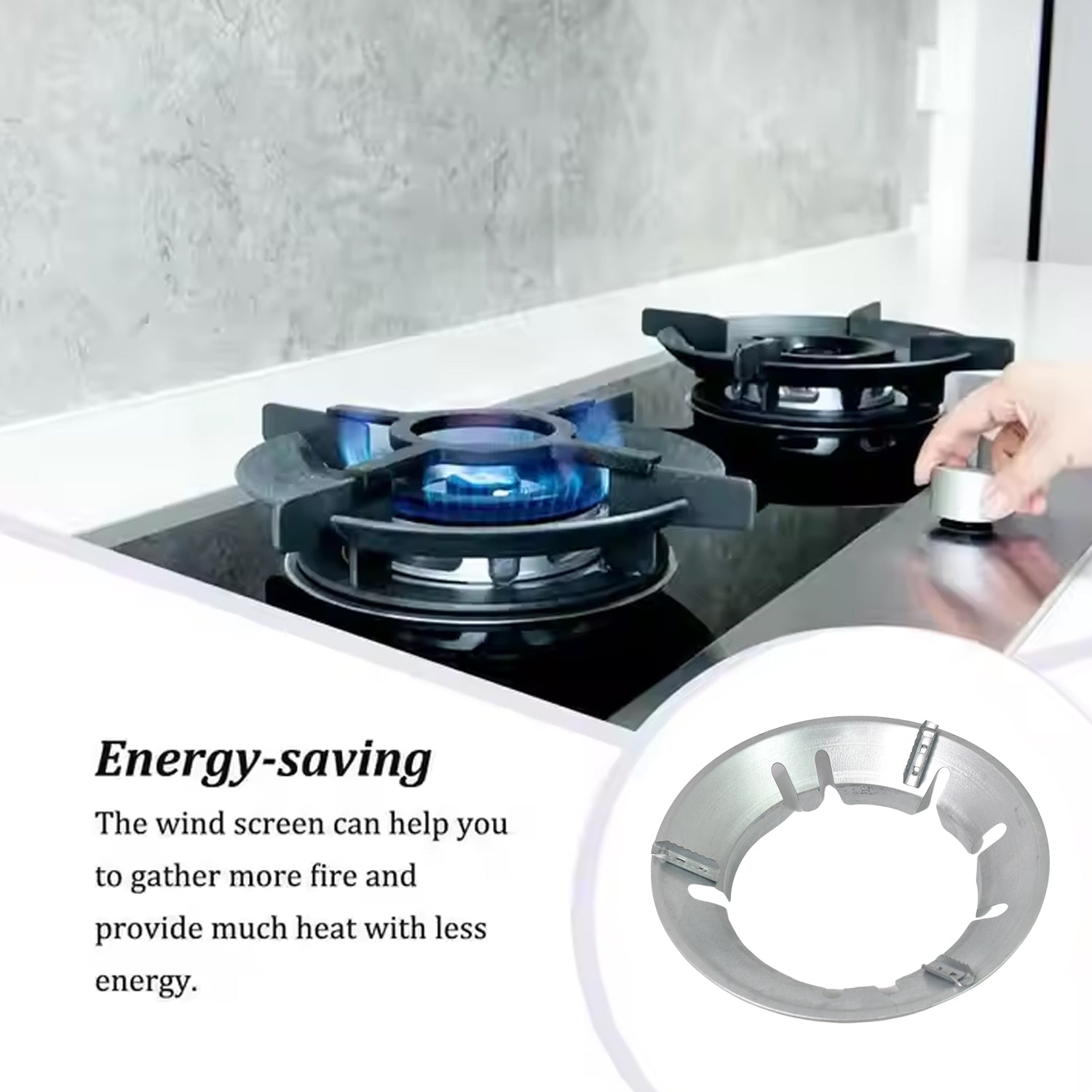 Gas Stove Burner Cover  Stand (221 Gm  1 Pc) Gas Stove Burner Cover  Stand (221 Gm  1 Pc)